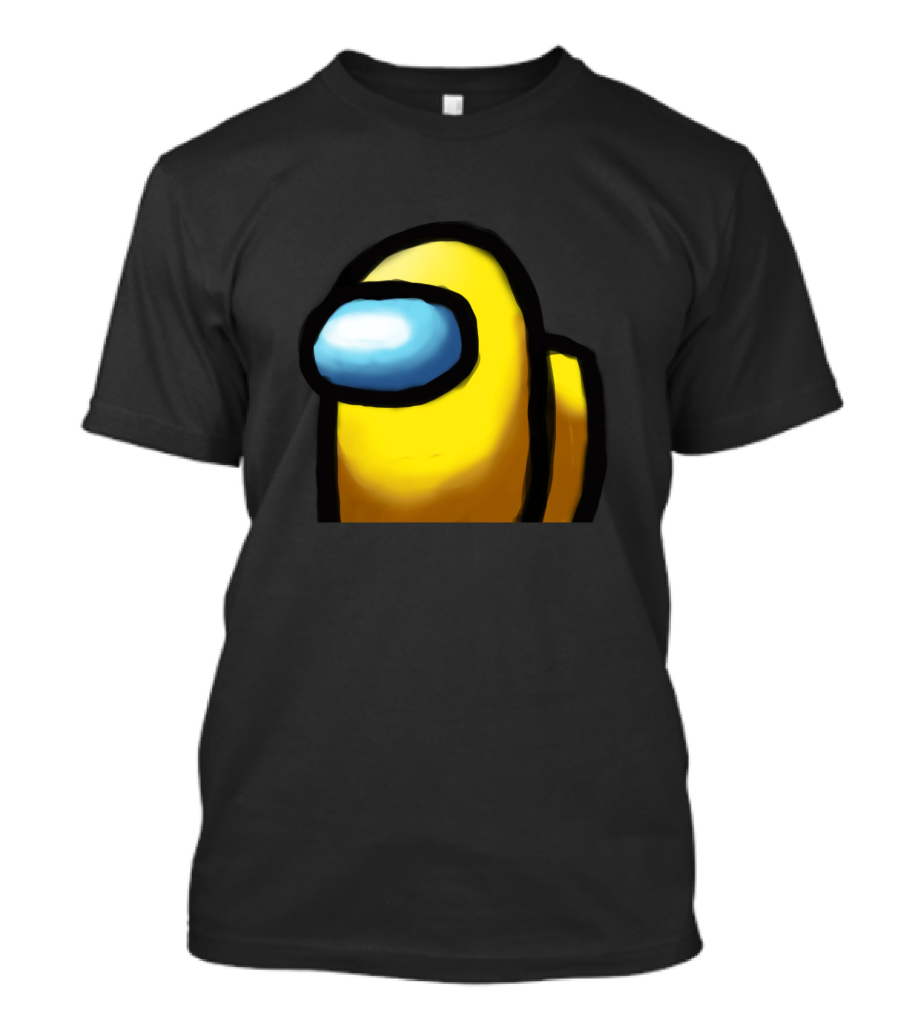 Among Us Yellow Crewmate Character T-Shirt