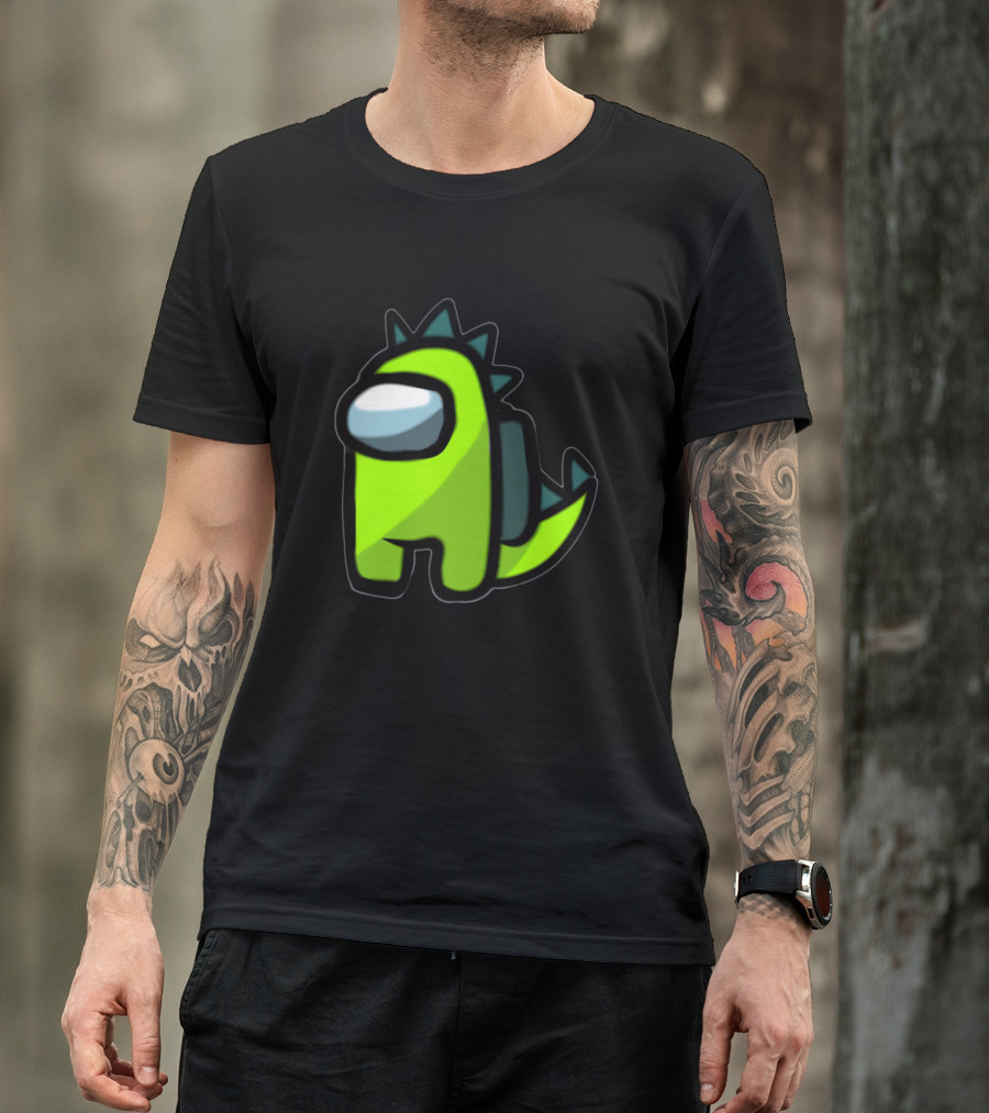 Among Us Crewmate Dinosaur Costume T-Shirt