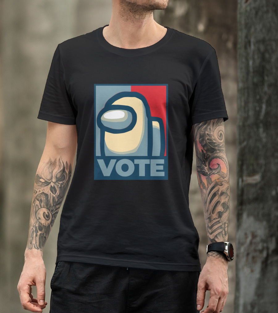 Vote For Among Us Crewmate Political T-Shirt