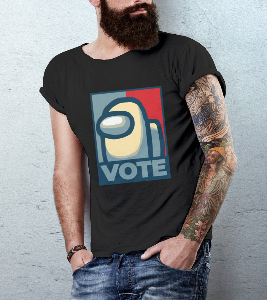 Vote For Among Us Crewmate Political T-Shirt