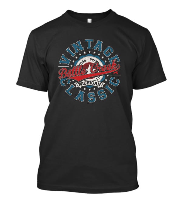 Battle Creek Michigan Vintage Classic Premium T-Shirt