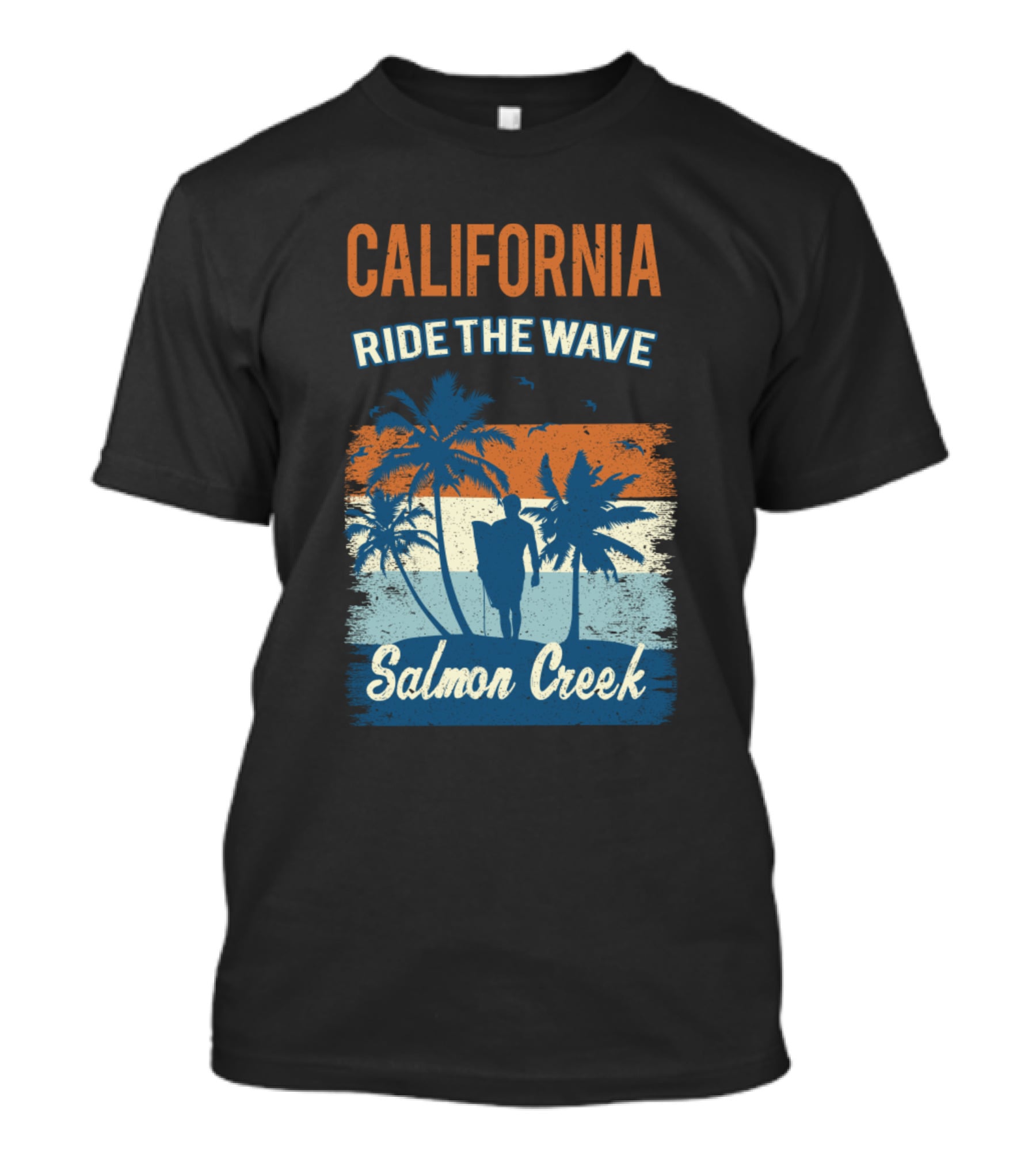 California Ride The Wave Salmon Creek T-Shirt