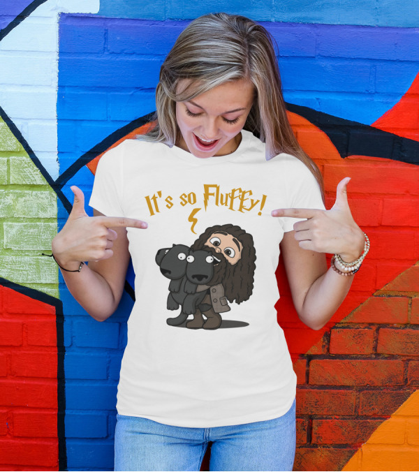 Robbie Coltrane It’s So Fluffy Lightning Wizard T-Shirt