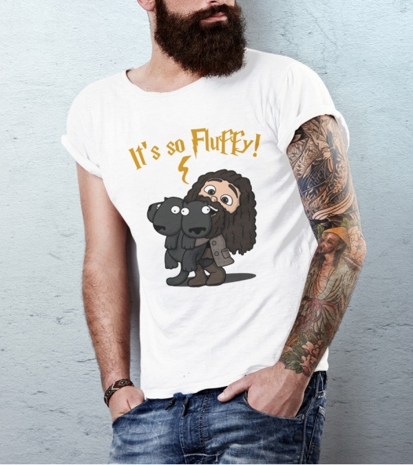 Robbie Coltrane It’s So Fluffy Lightning Wizard T-Shirt