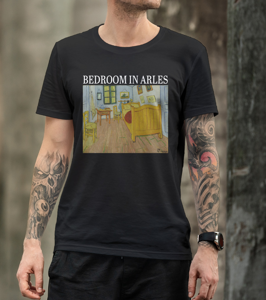 Bedroom In Arles Vincent Van Gogh Painting Recreation T-Shirt