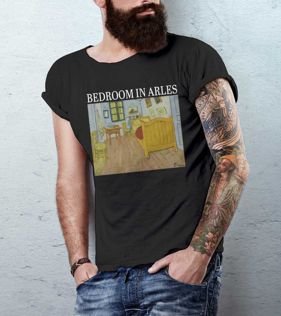 Bedroom In Arles Vincent Van Gogh Painting Recreation T-Shirt