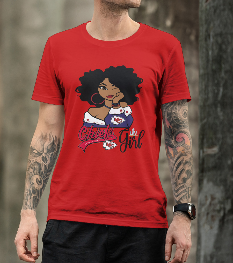 Kansas City Chiefs Girl Chiefs Kansas City Liv Girl T-Shirt