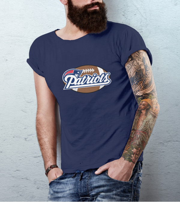New England Patriots Football T-Shirt