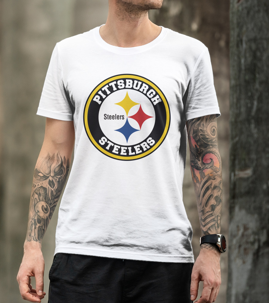 Pittsburgh Steelers Logo Circle Steelers T-Shirt