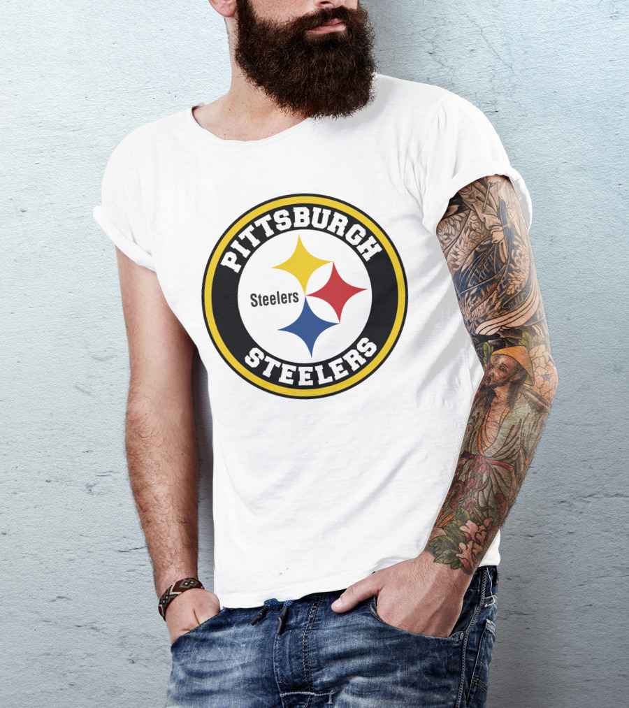 Pittsburgh Steelers Logo Circle Steelers T-Shirt