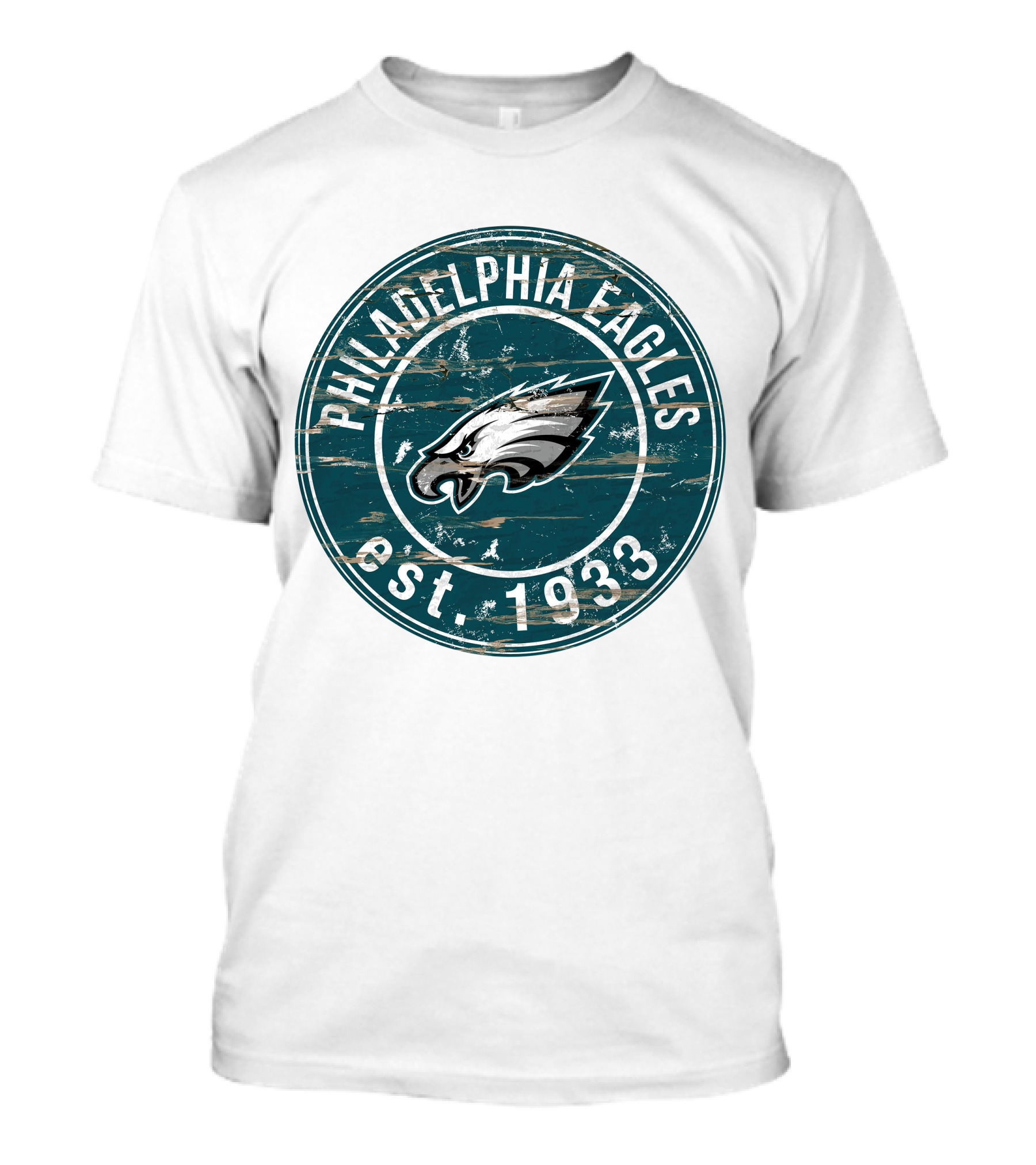 Philadelphia Eagles Vintage Logo Est. 1933 Retro Fan Gear T-Shirt