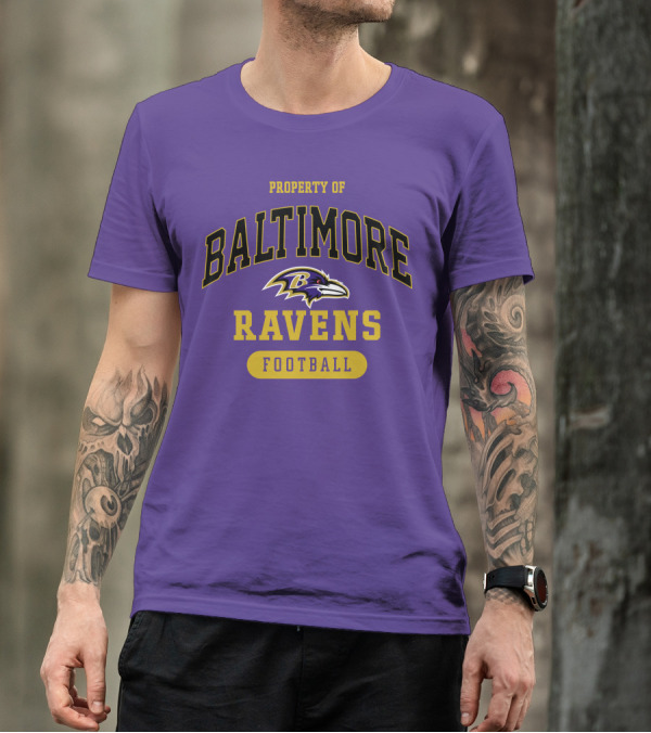 PROPERTY OF BALTIMORE RAVENS FOOTBALL T-Shirt