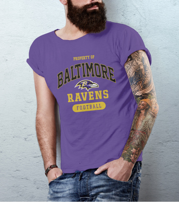PROPERTY OF BALTIMORE RAVENS FOOTBALL T-Shirt