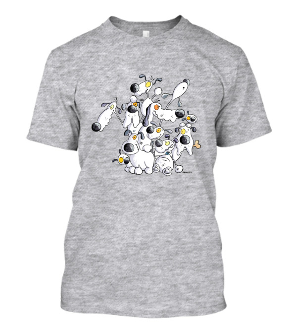 Lots Of Funny Dogs Cartoon Compilation T-Shirt