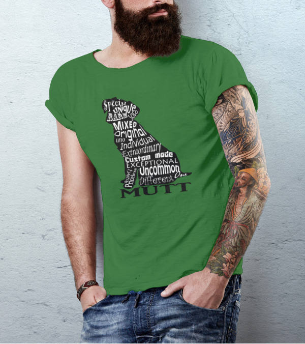 Unique Mixed Custom Made Special Mutt Love T-Shirt