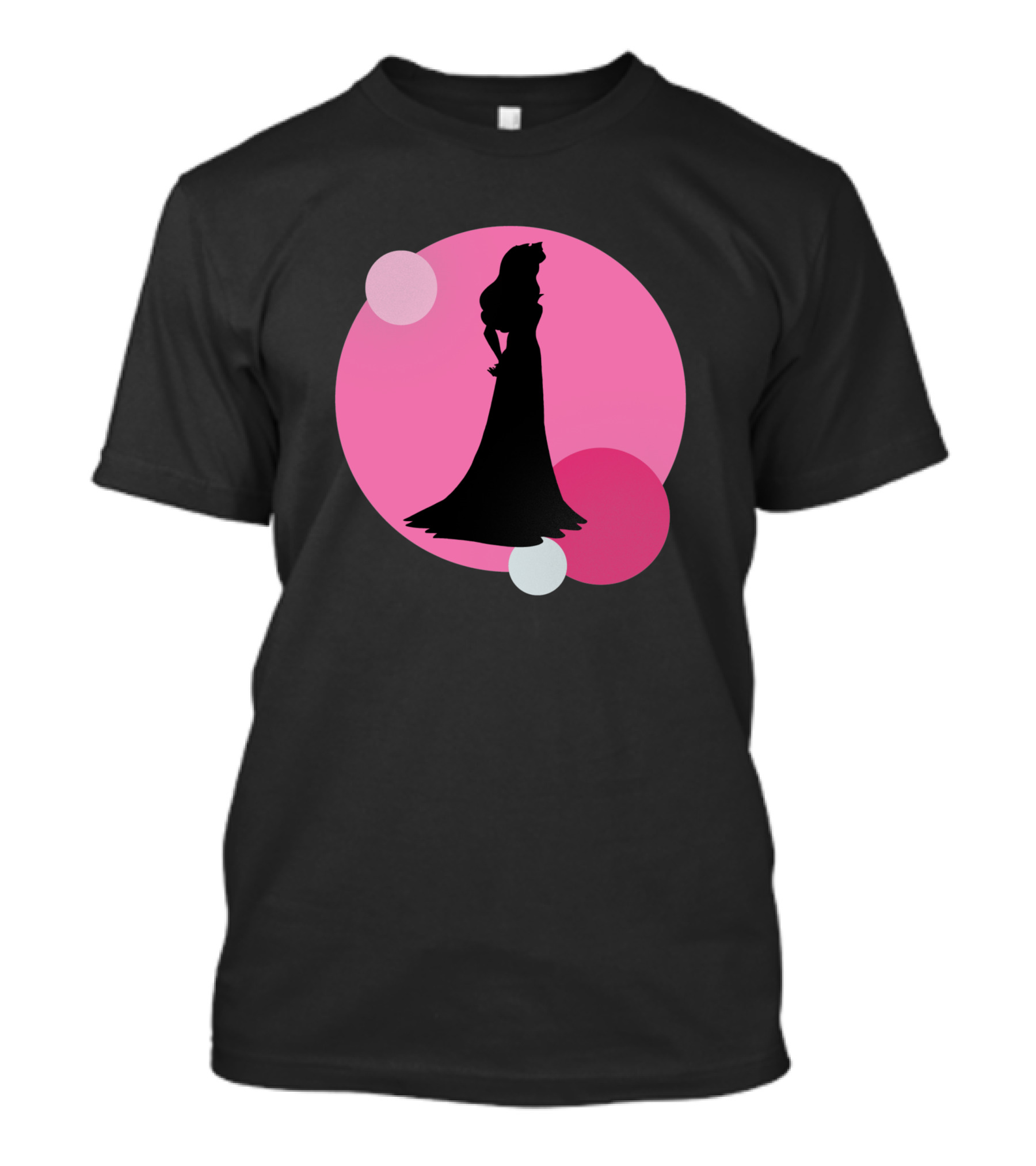 Aurora Silhouette 572801 Pink Circle T-Shirt