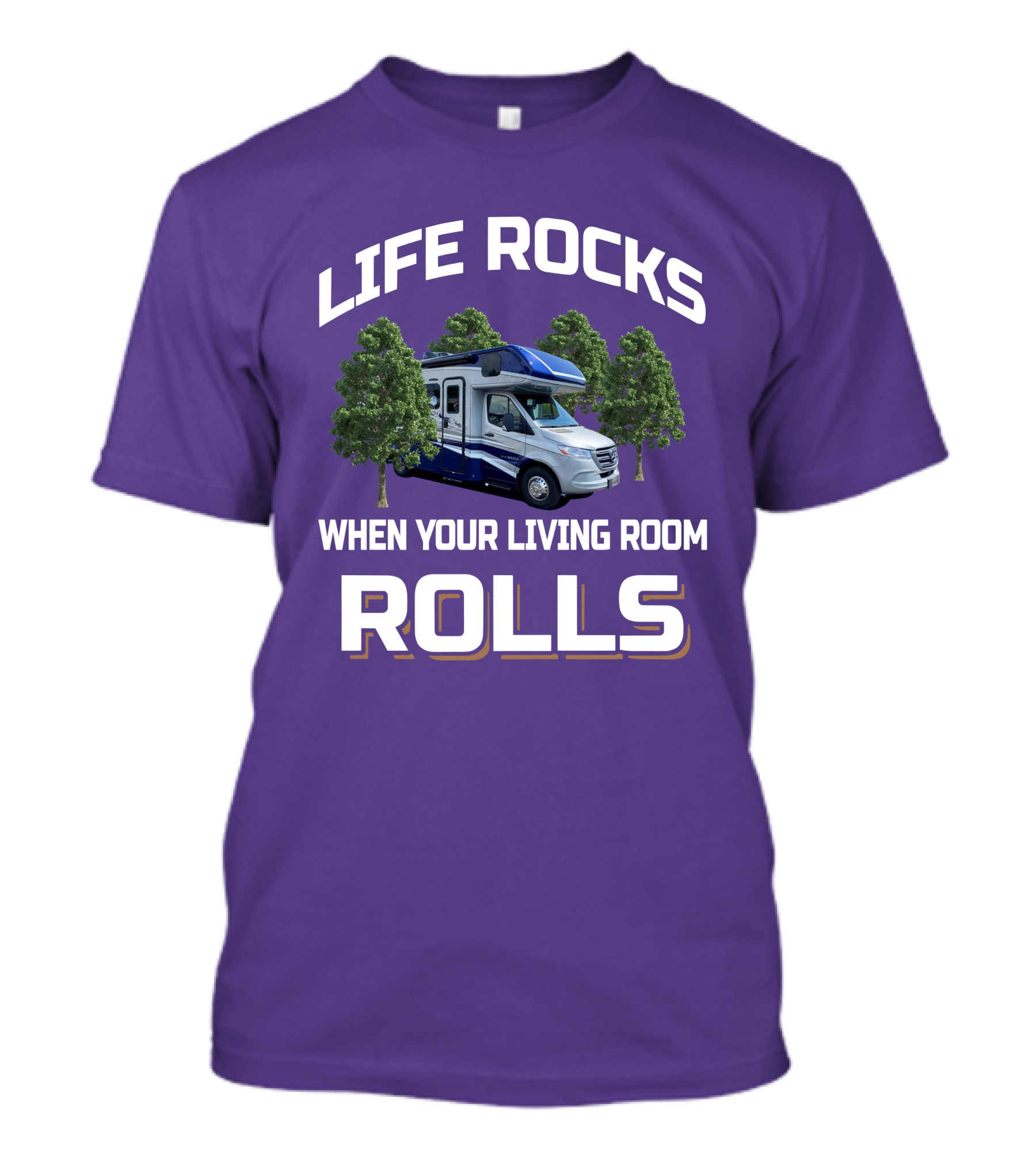 Life Rocks When Your Living Room Rolls Dynamax Isata 3 T-Shirt