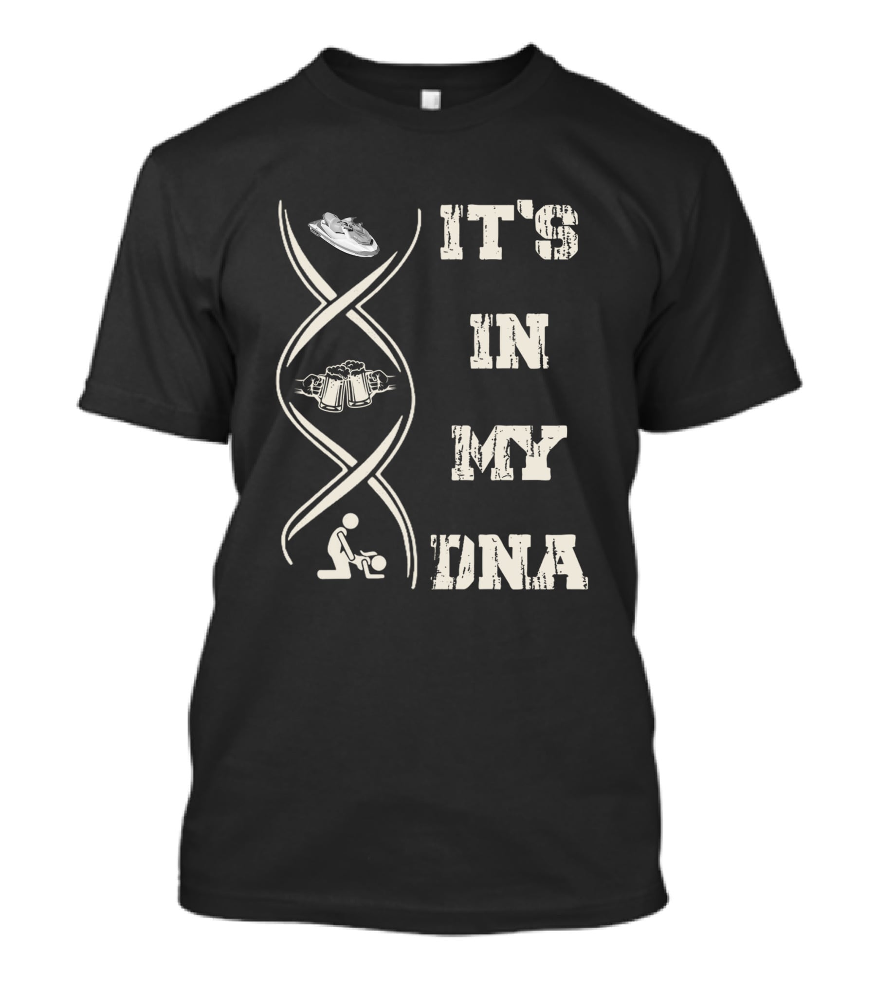 It's In My DNA Mass Sea Doo T-Shirt