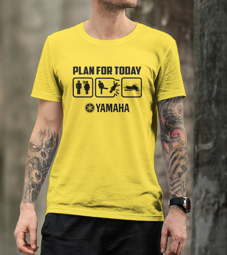 Yamaha Racing Performance Snowmobile Enthusiast Racing Team T-Shirt