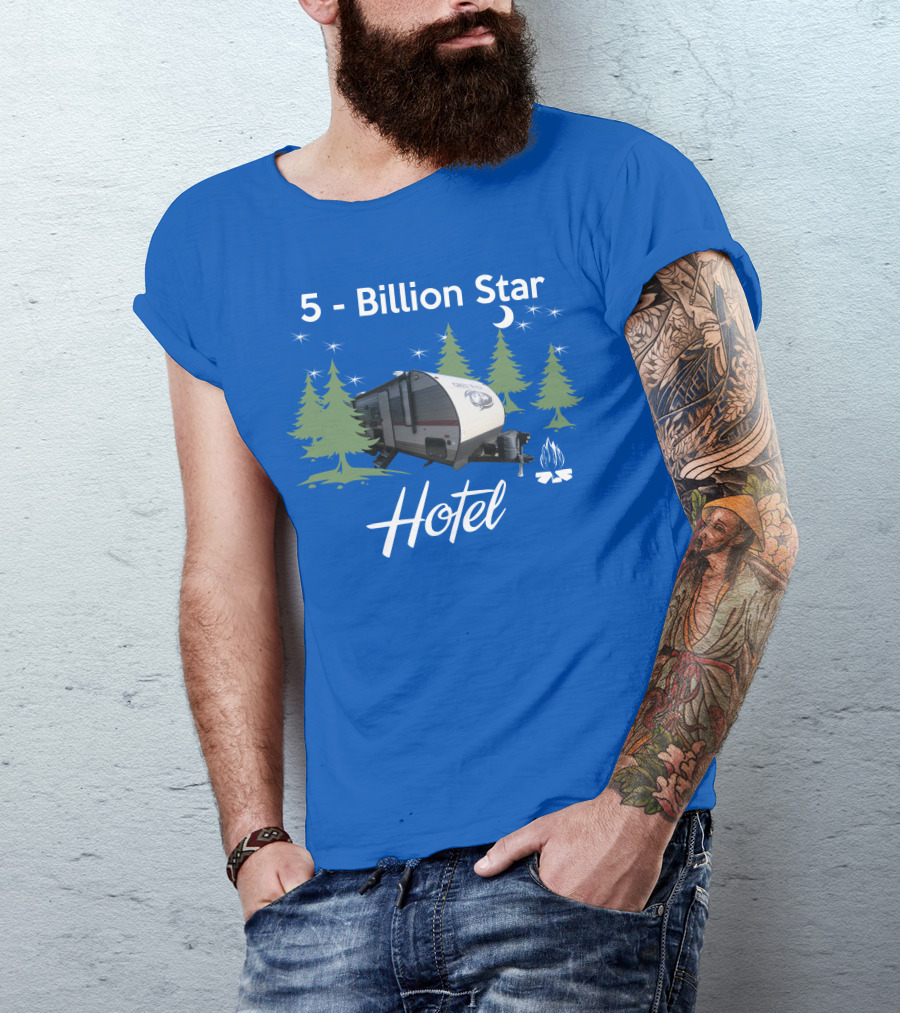 5 Billion Star Hotel Cherokee Grey Wolf 26DBH T-Shirt