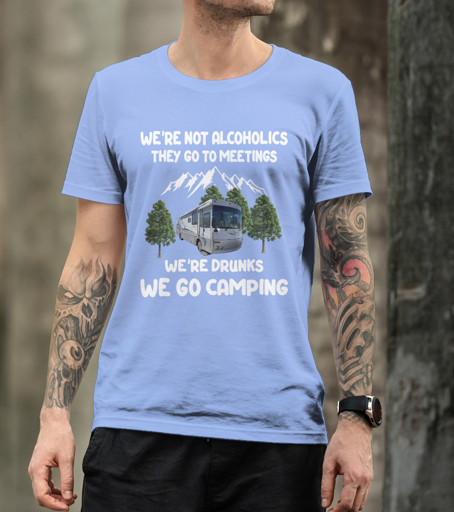 Winnebago Journey 36LD RV Among Green Trees T-Shirt