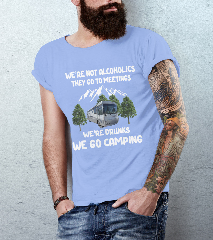 Winnebago Journey 36LD RV Among Green Trees T-Shirt