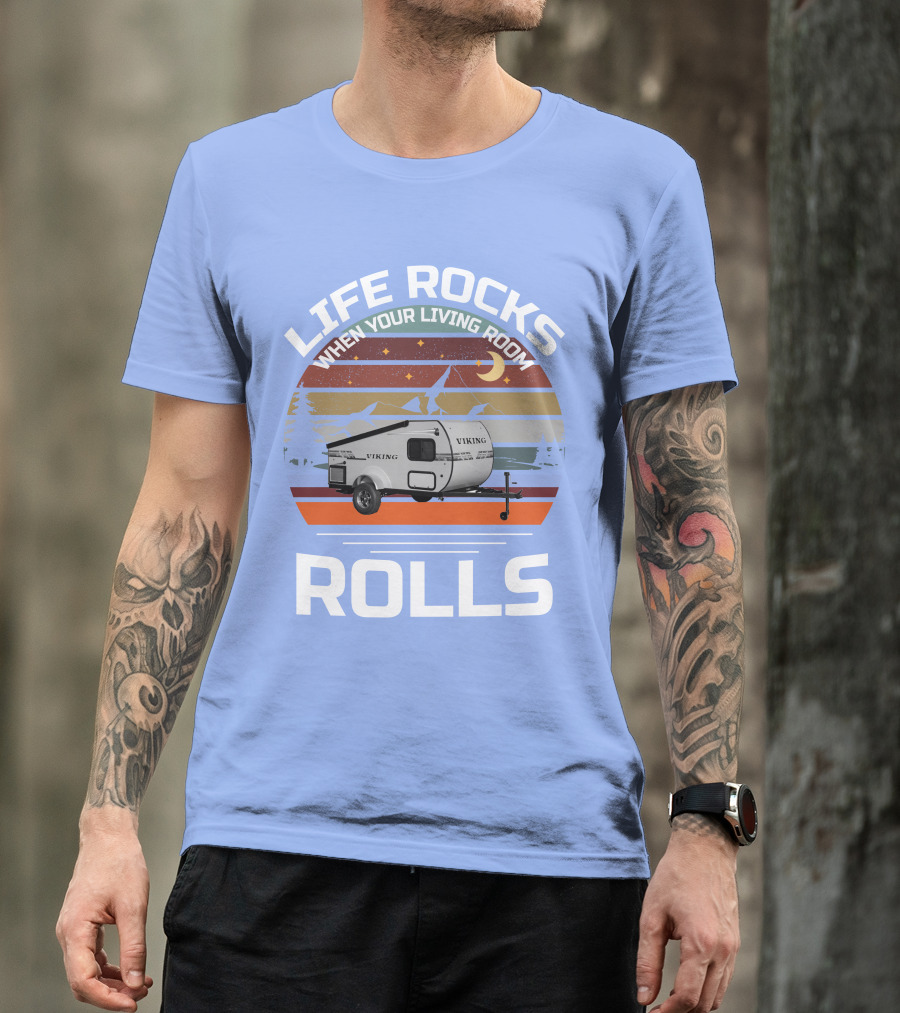 Viking 9.0 Camper When Your Living Room T-Shirt