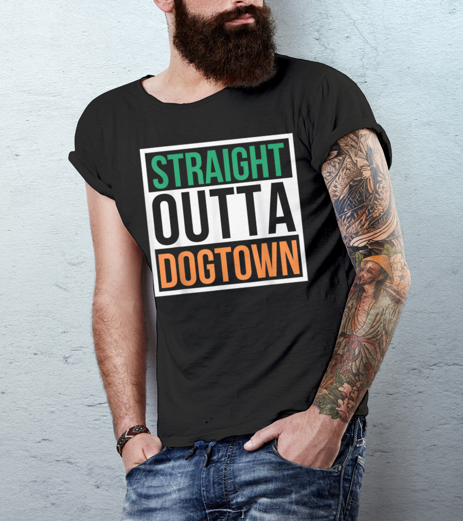 St. Patrick's Day Straight Outta Dogtown St Louis T-Shirt