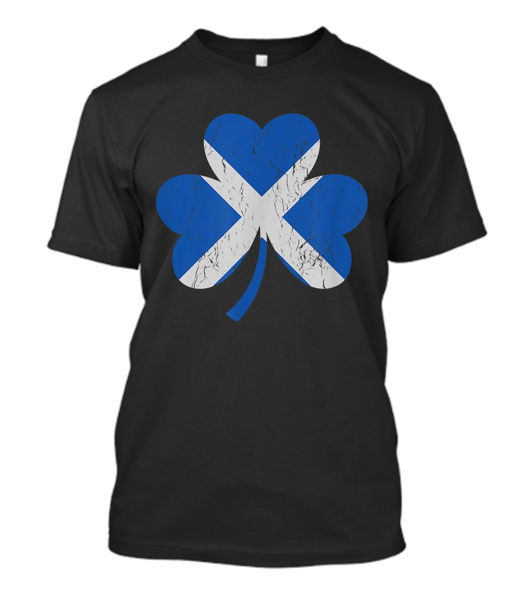 Scottish Flag Shamrock T-Shirt