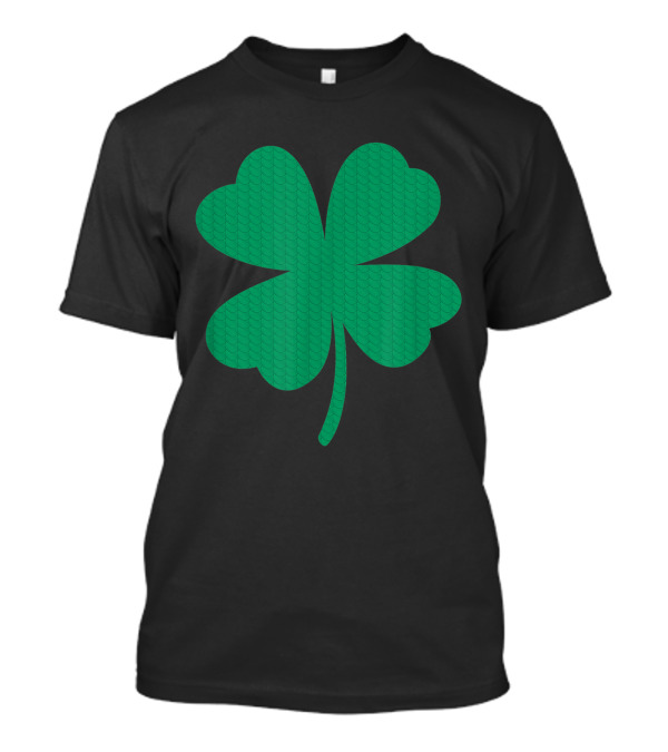 Hybrid St. Patrick's Day Irish Clover Scale T-Shirt