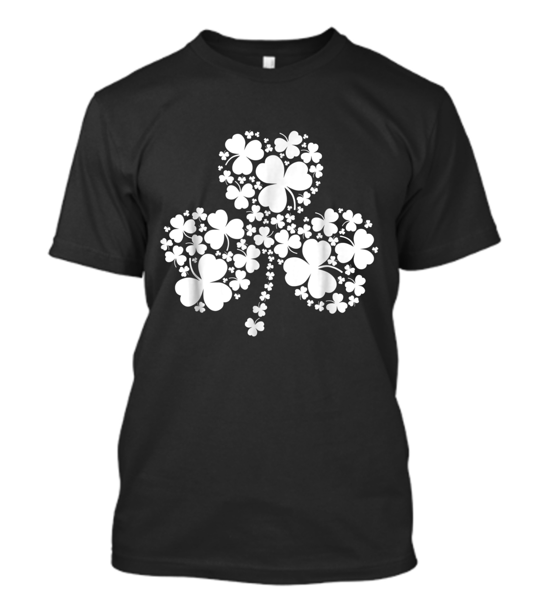 Shamrocks Cluster St. Patrick's Day Green T-Shirt