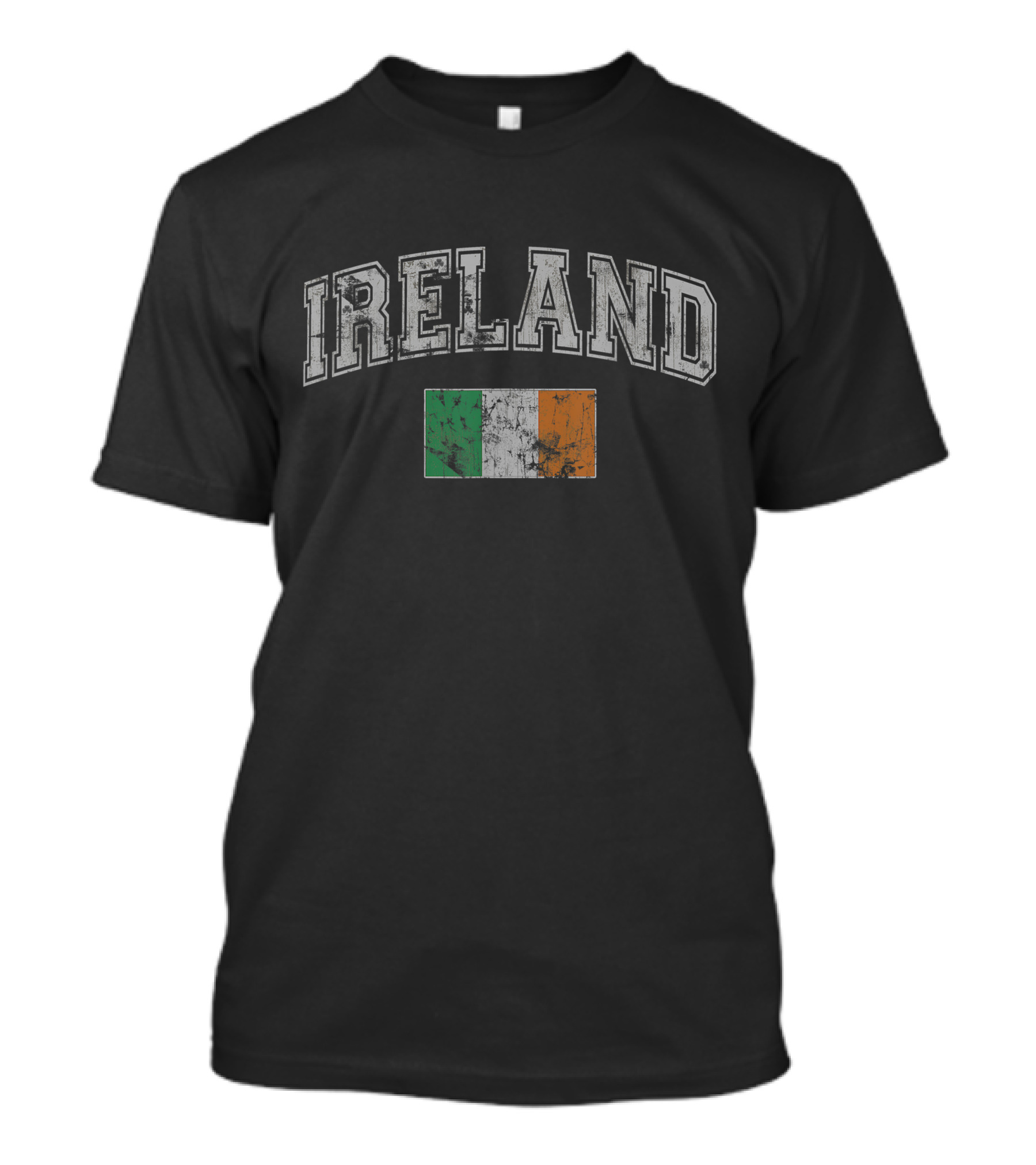 Ireland Irish Flag Vintage Fade St. Patrick's Day T-Shirt