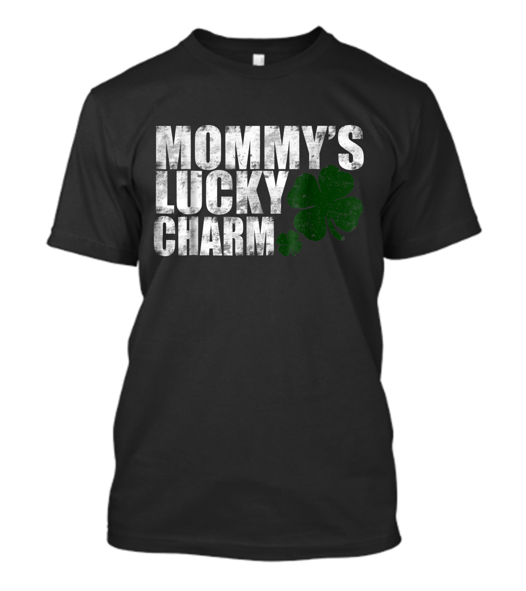 Mommy's Lucky Charm Toddler St. Patrick's Day Shamrock T-Shirt