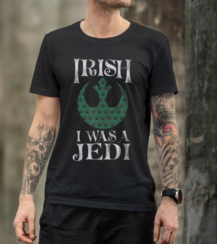Star Wars Rebellion Irish I Was A Jedi T-Shirt