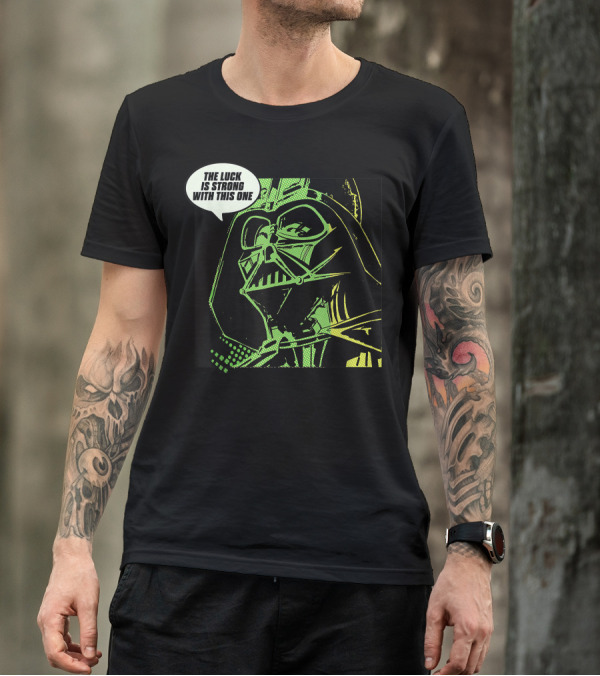 Star Wars Darth Vader The Luck Is Strong With This One T-Shirt