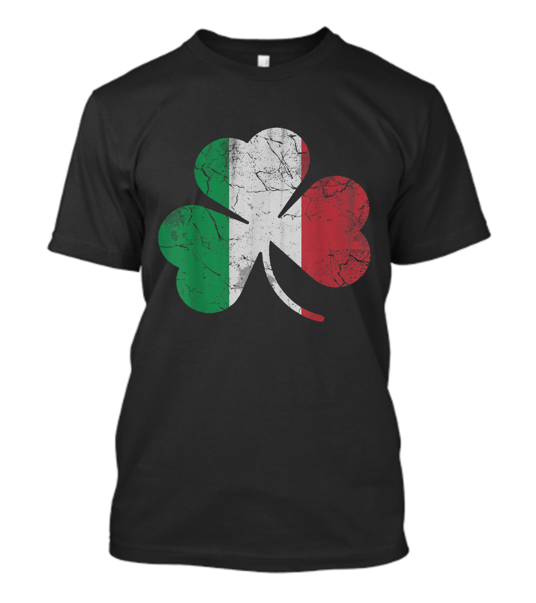 Irish Italian Shamrock Flag St. Patrick's Day Italy T-Shirt