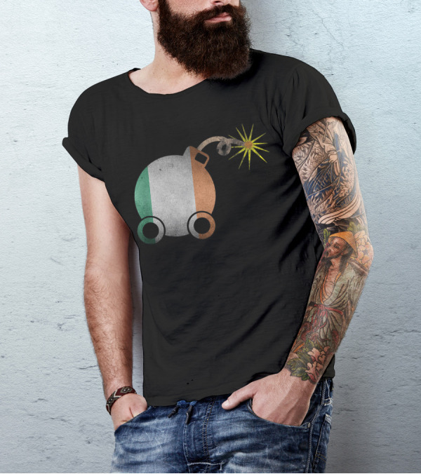 Irish Flag Bomb St. Patrick's Day Cocktail Lover T-Shirt