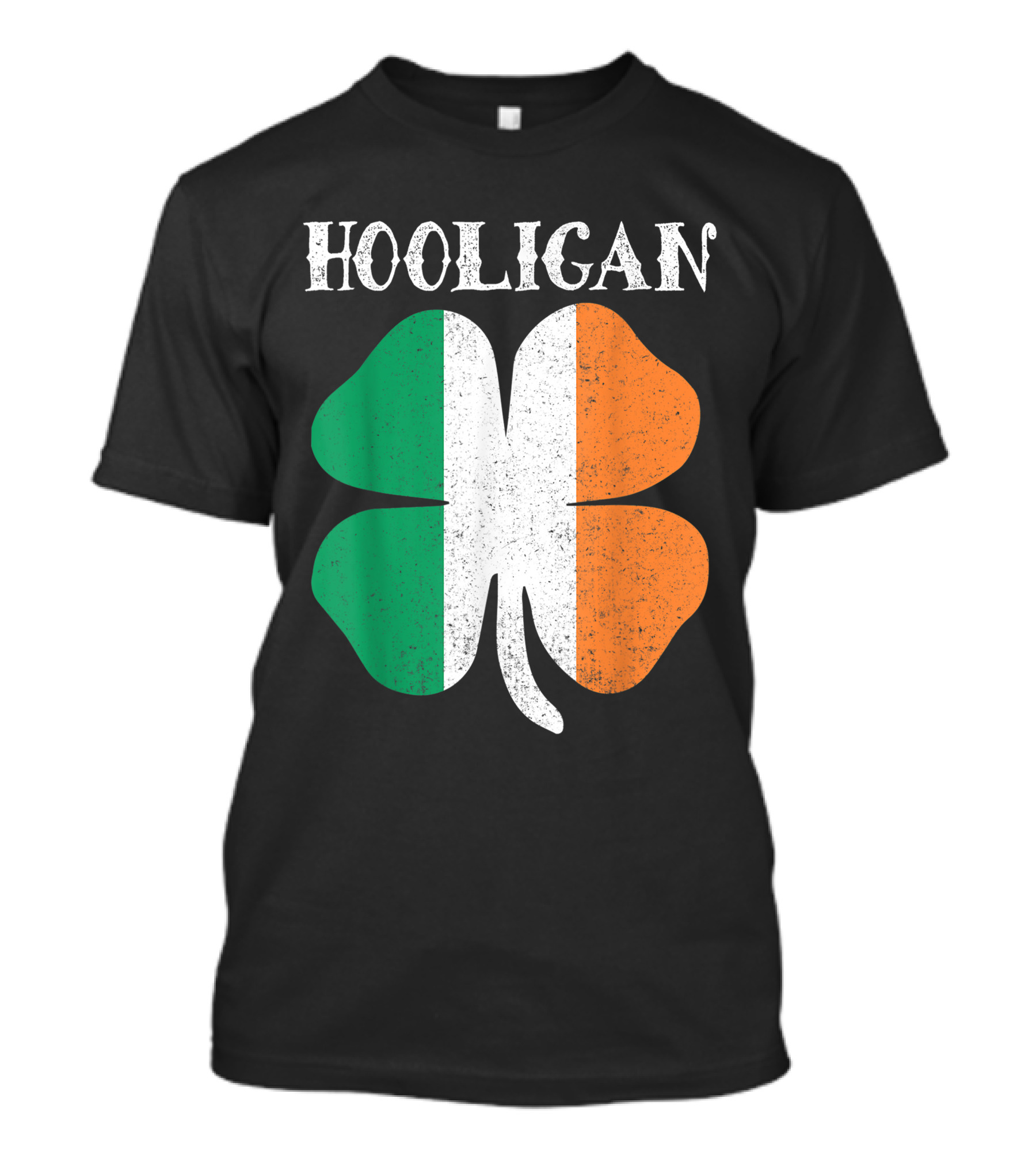 Hooligan Irish Flag Shamrock St Patrick's Day T-Shirt