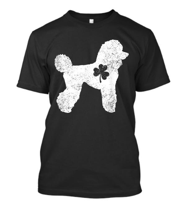 Poodle Shamrock Pet Dog Lover St. Patrick's Day T-Shirt