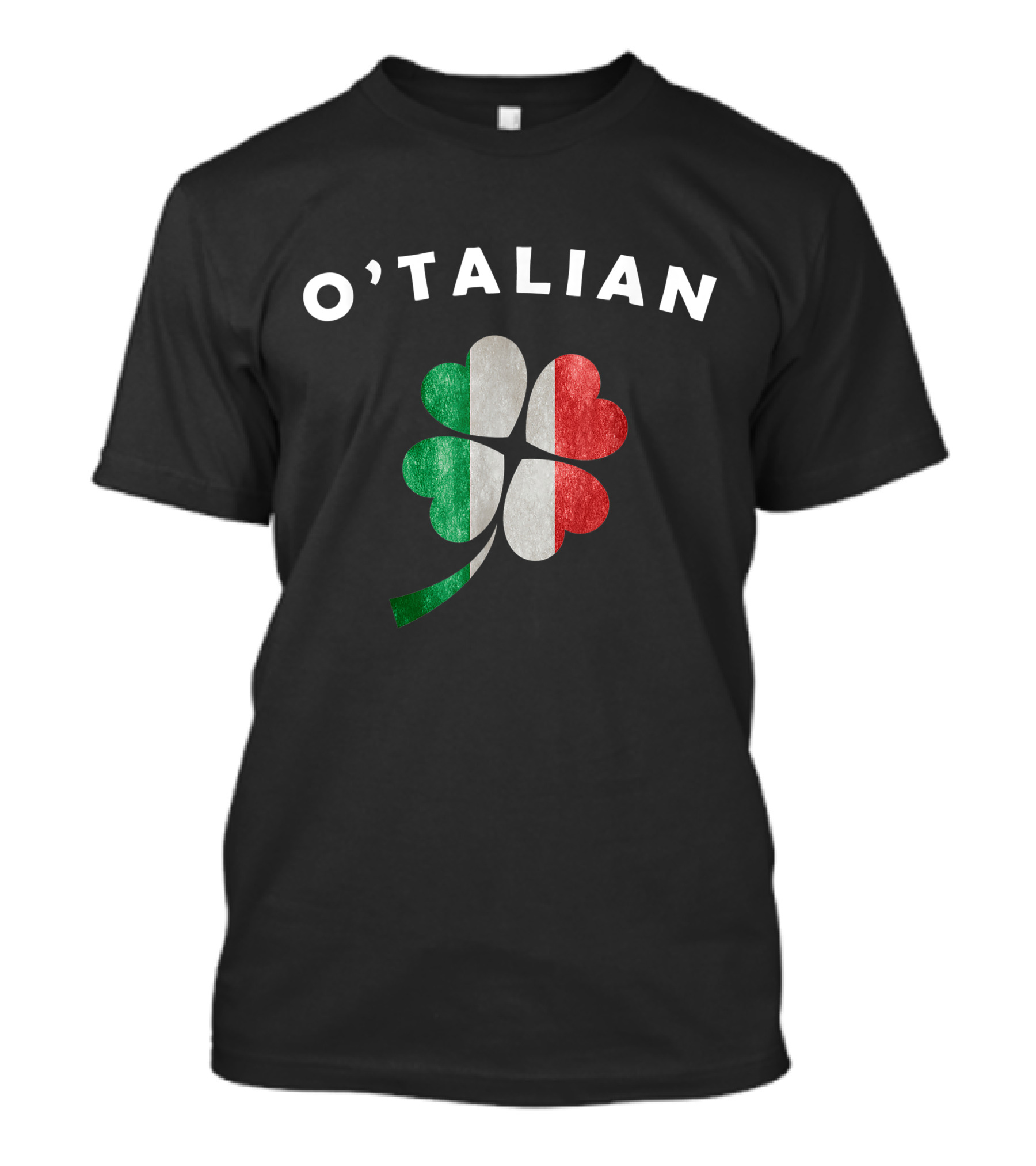 O' Talian Clover Italian Flag T-Shirt