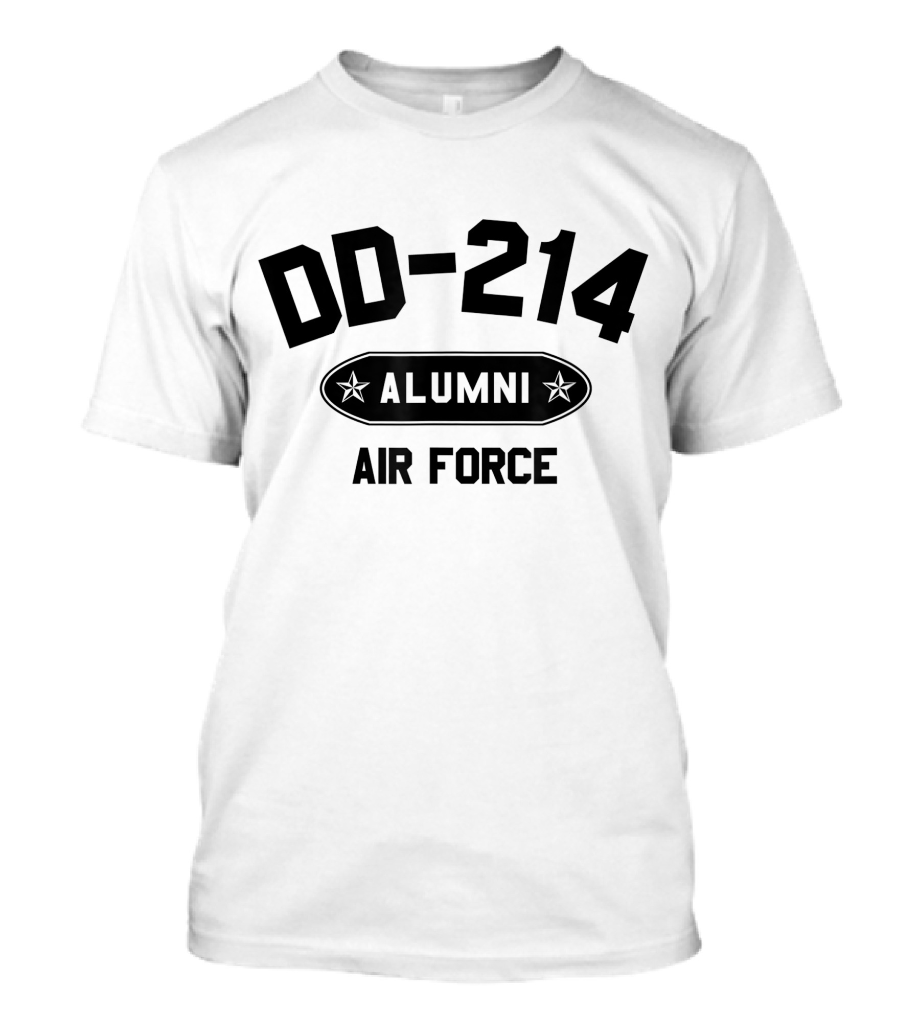 DD-214 Alumni Air Force US Military Veteran T-Shirt
