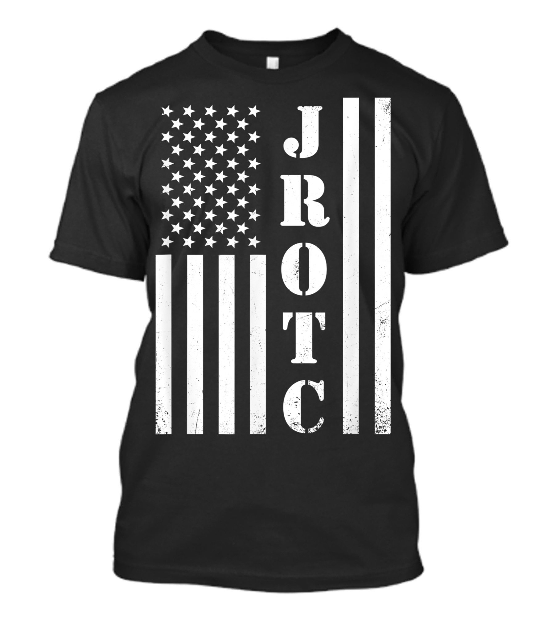 JROTC American Flag Veteran T-Shirt