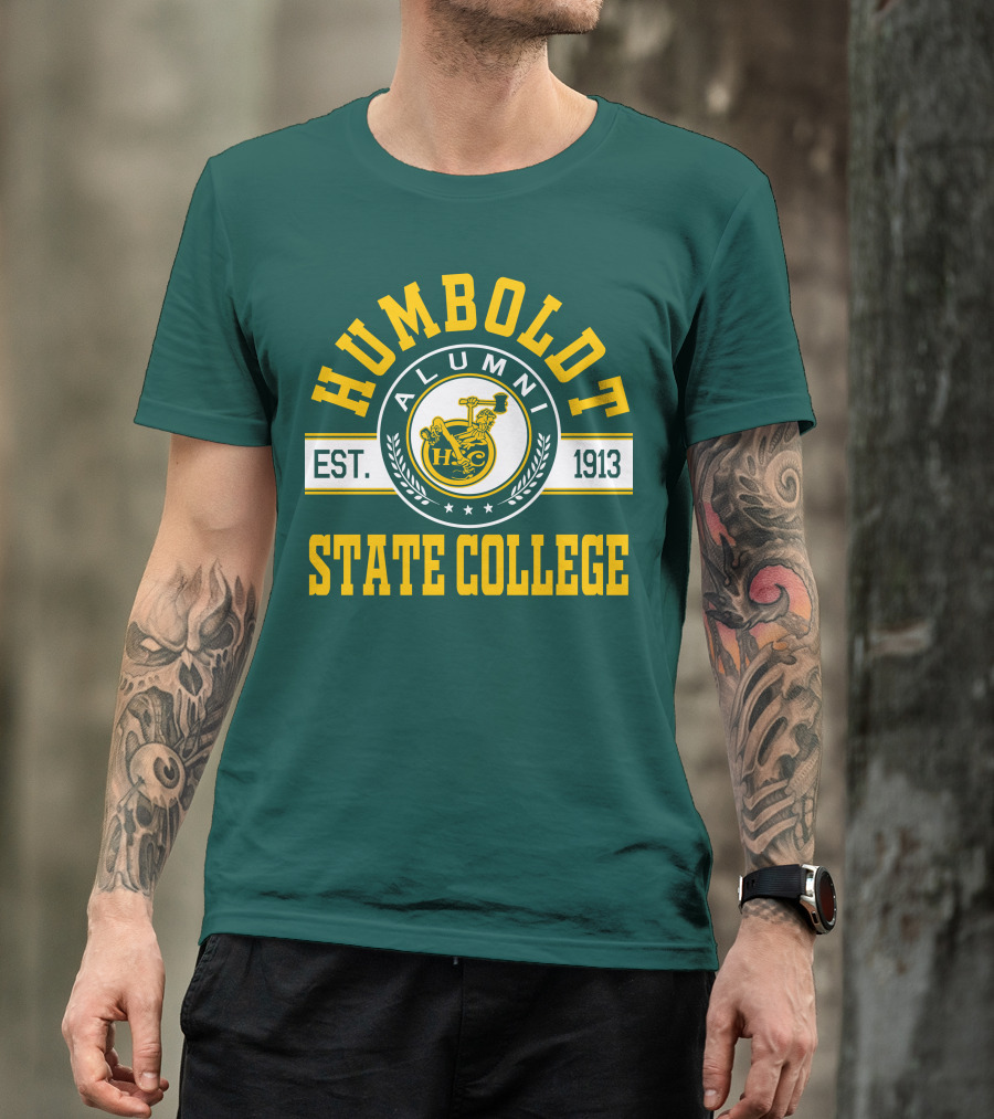 Humboldt State College Alumni Est. 1913 T-Shirt