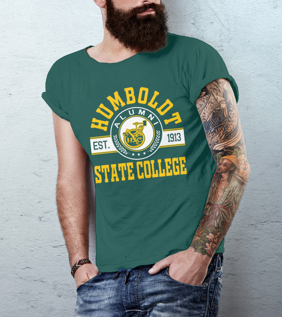 Humboldt State College Alumni Est. 1913 T-Shirt