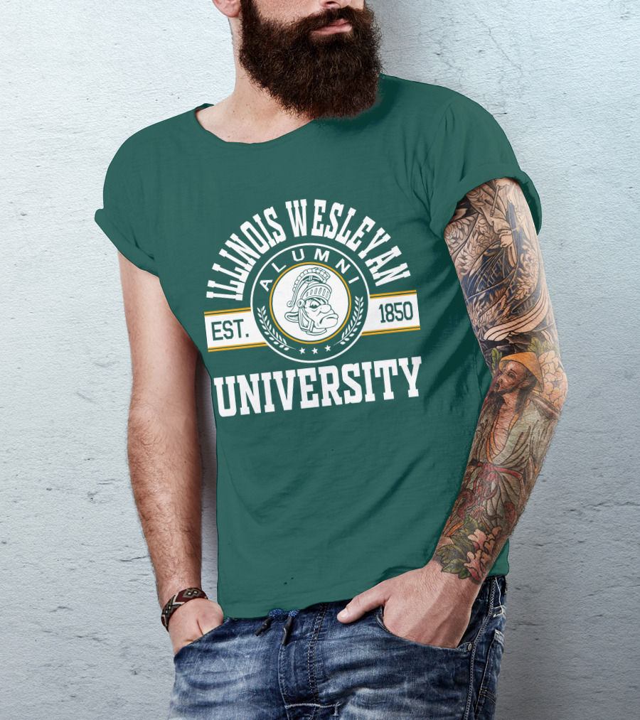 Illinois Wesleyan University Alumni Est. 1850 T-Shirt