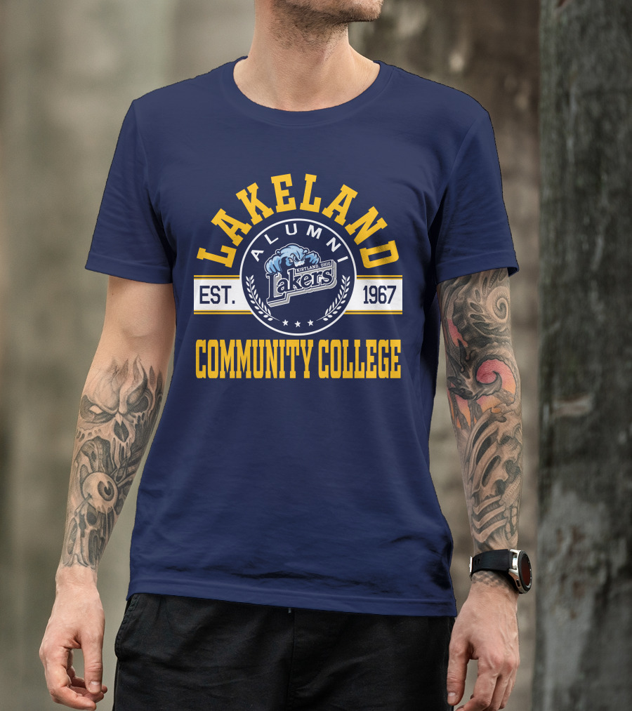 Lakeland Community College Alumni Lakers Kirtland Ohio Est. 1967 T-Shirt