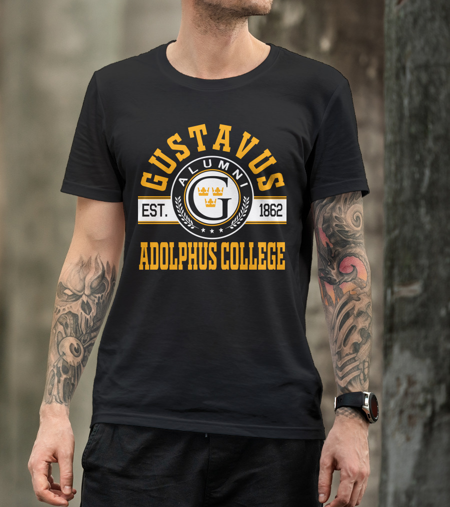 Gustavus Adolphus College Alumni Est. 1862 T-Shirt