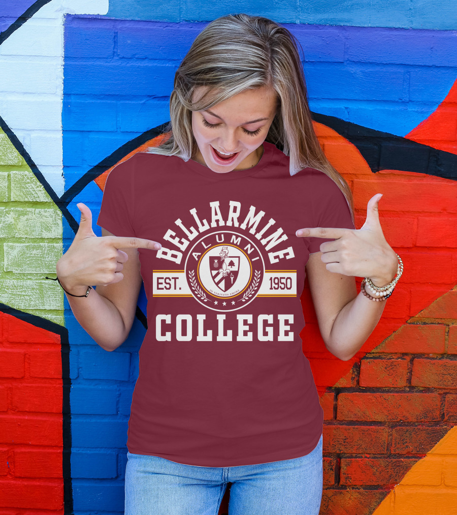 Bellarmine Alumni College Est. 1950 Crest T-Shirt