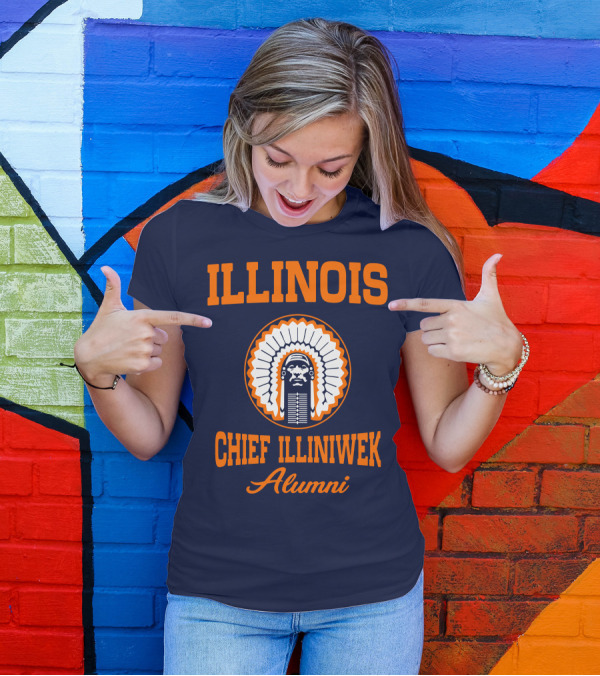 Illinois Chief Illiniwek Alumni T-Shirt