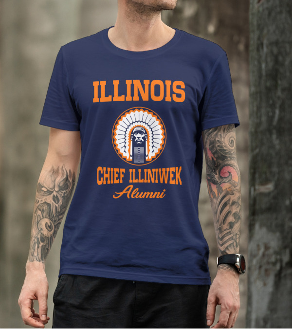 Illinois Chief Illiniwek Alumni T-Shirt